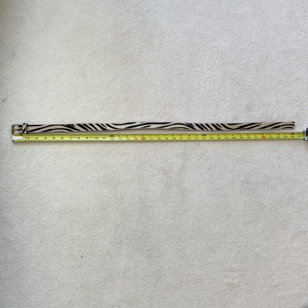 EUC Streets Ahead Leather & calf hair belt - Picture 10 of 15